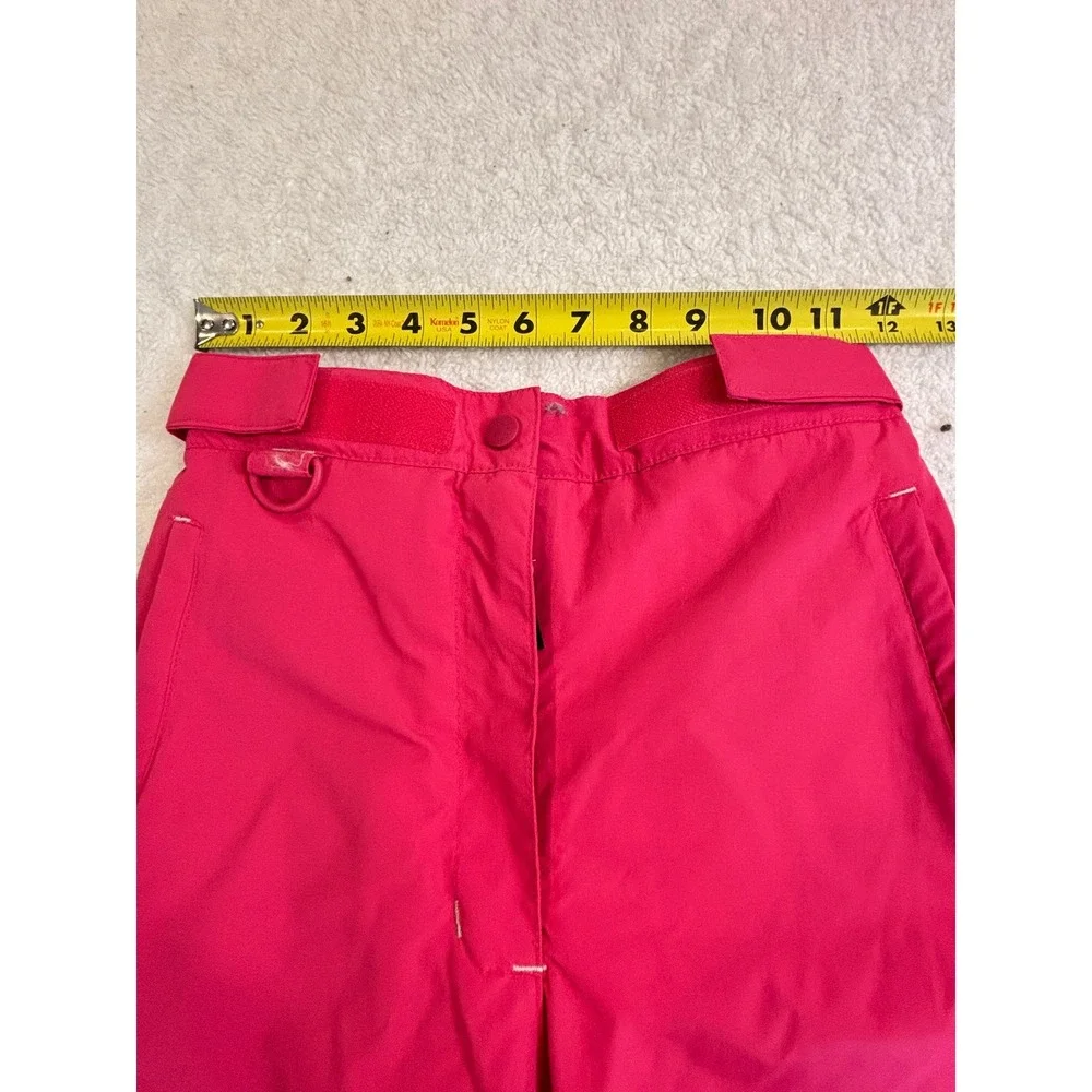 Amazon Essentials Kids‎ Pink Insulated Snow Pants Winter Ski Bibs Size M 8